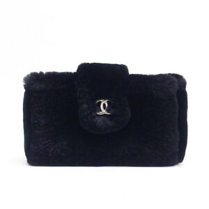 CHANEL Black Pouch